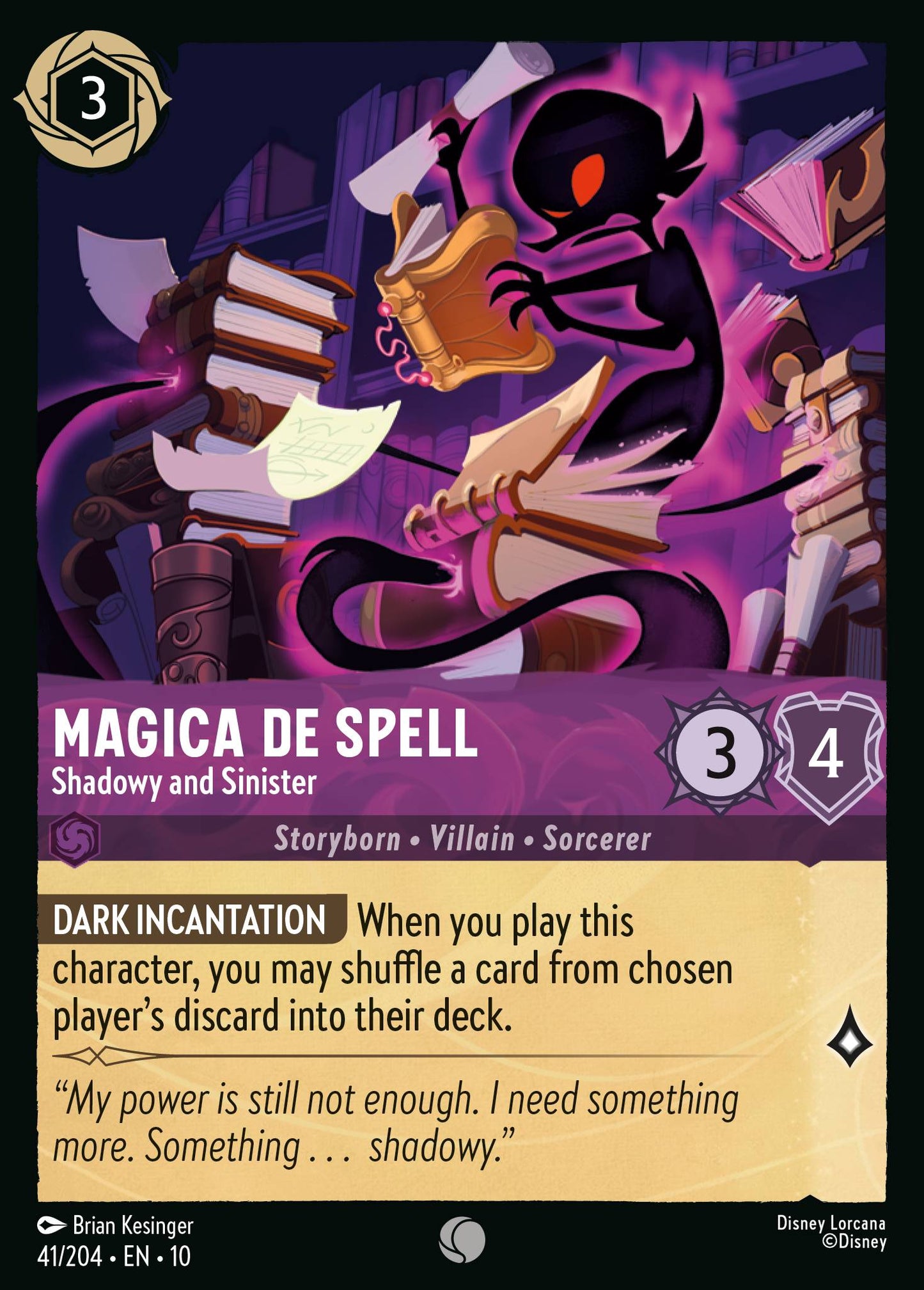 Magica De Spell - Shadowy and Sinister - Normal