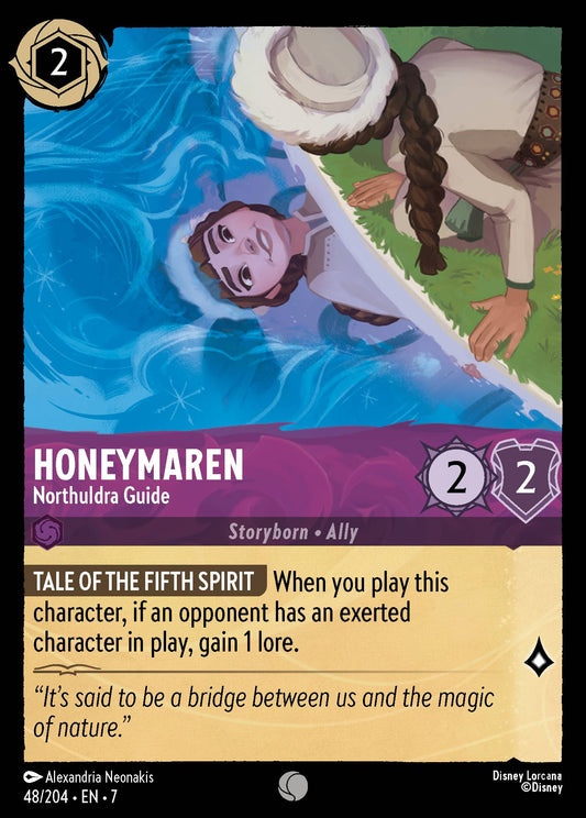 Honeymaren - Northuldra Guide - Common Normal Disney Lorcana card from Archazia's Island
