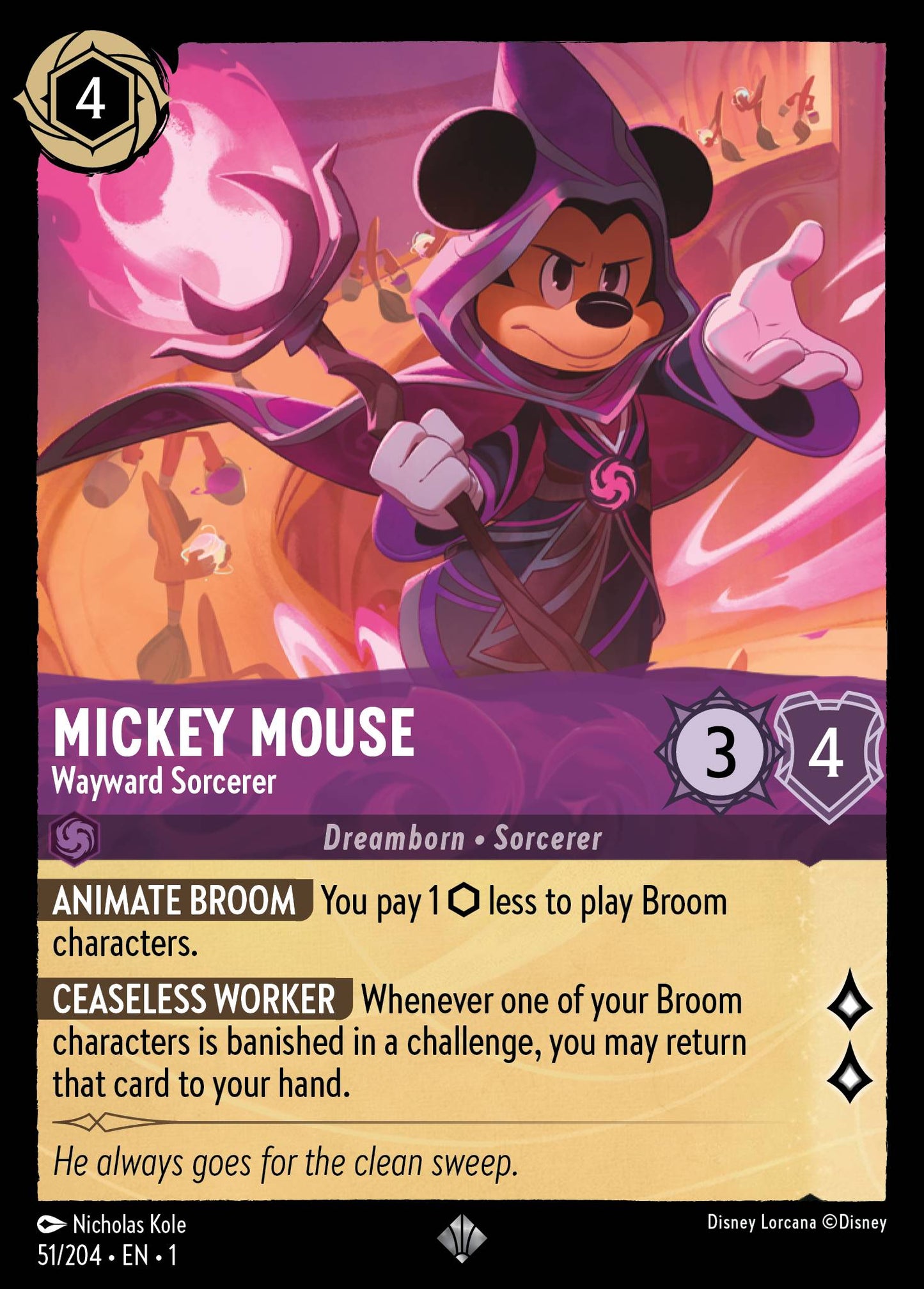 Mickey Mouse - Wayward Sorcerer - Wayward Sorcerer