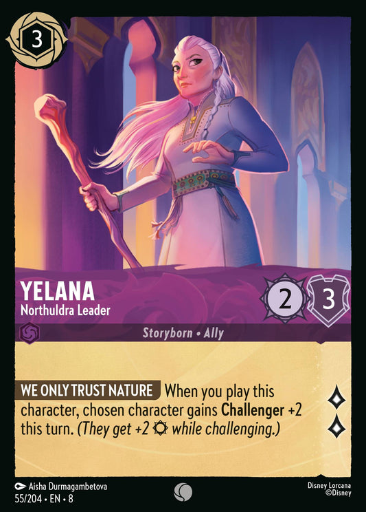 Yelana - Northuldra Leader - Common Normal Disney Lorcana card from The Reign of Jafar
