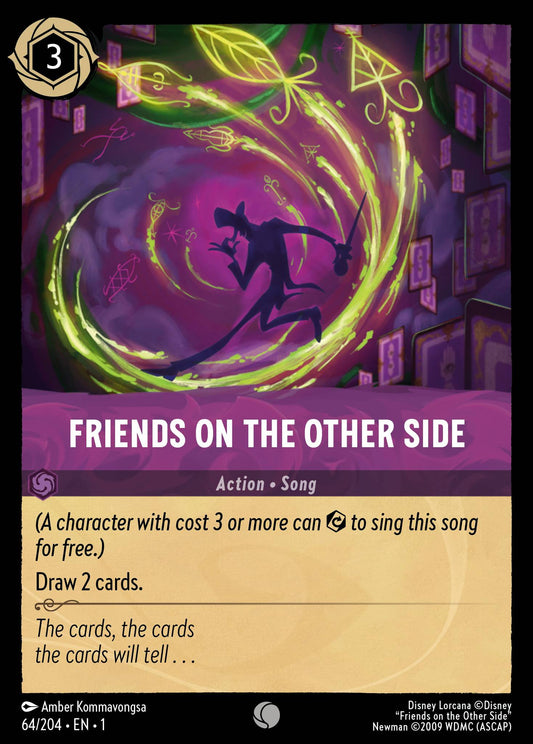 Friends on the Other Side - Common Normal Disney Lorcana card from The First Chapter