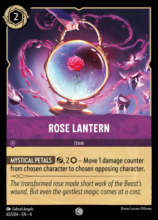 Rose Lantern - Common Normal Disney Lorcana card from Ursula's Return