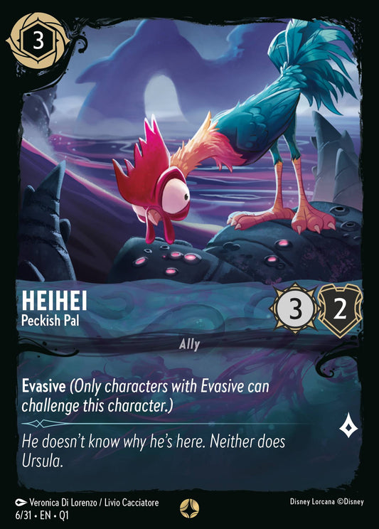 HeiHei - Peckish Pal - Special Normal Disney Lorcana card from Unknown Set