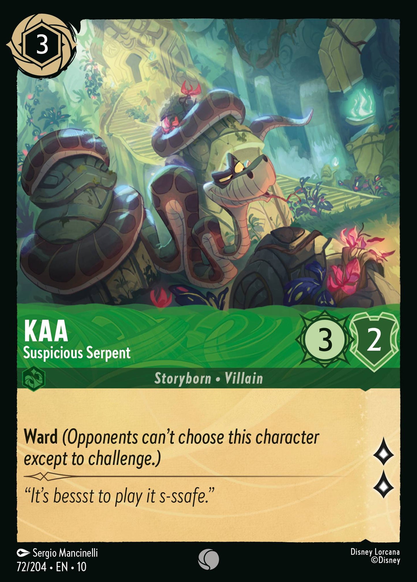 Kaa - Suspicious Serpent