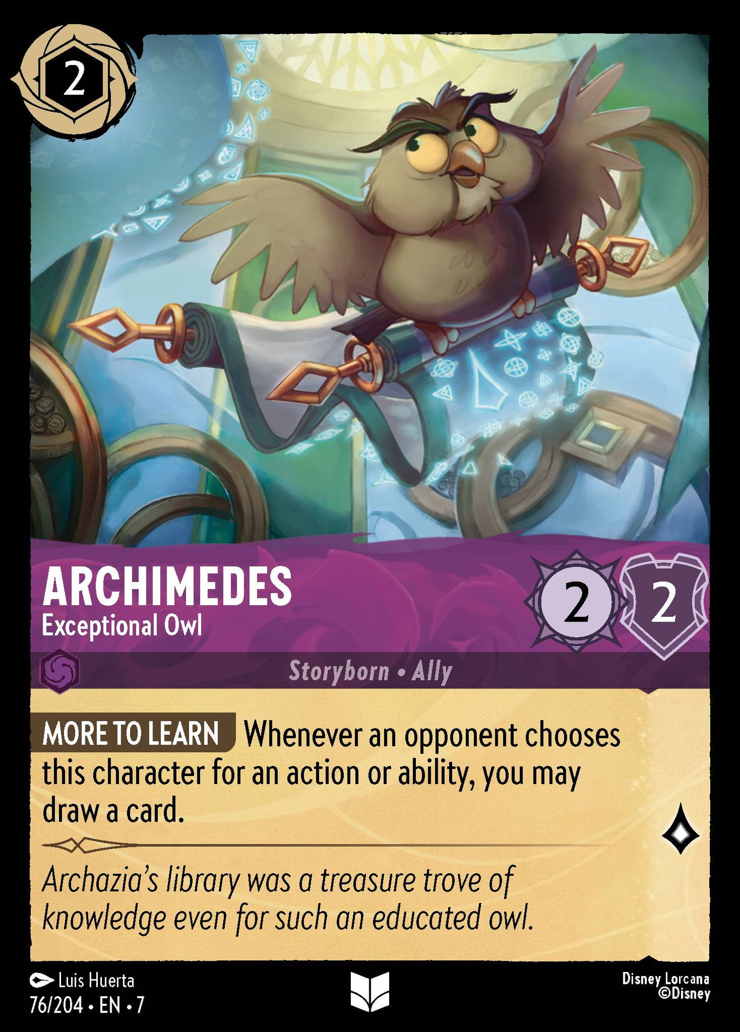 Archimedes - Exceptional Owl