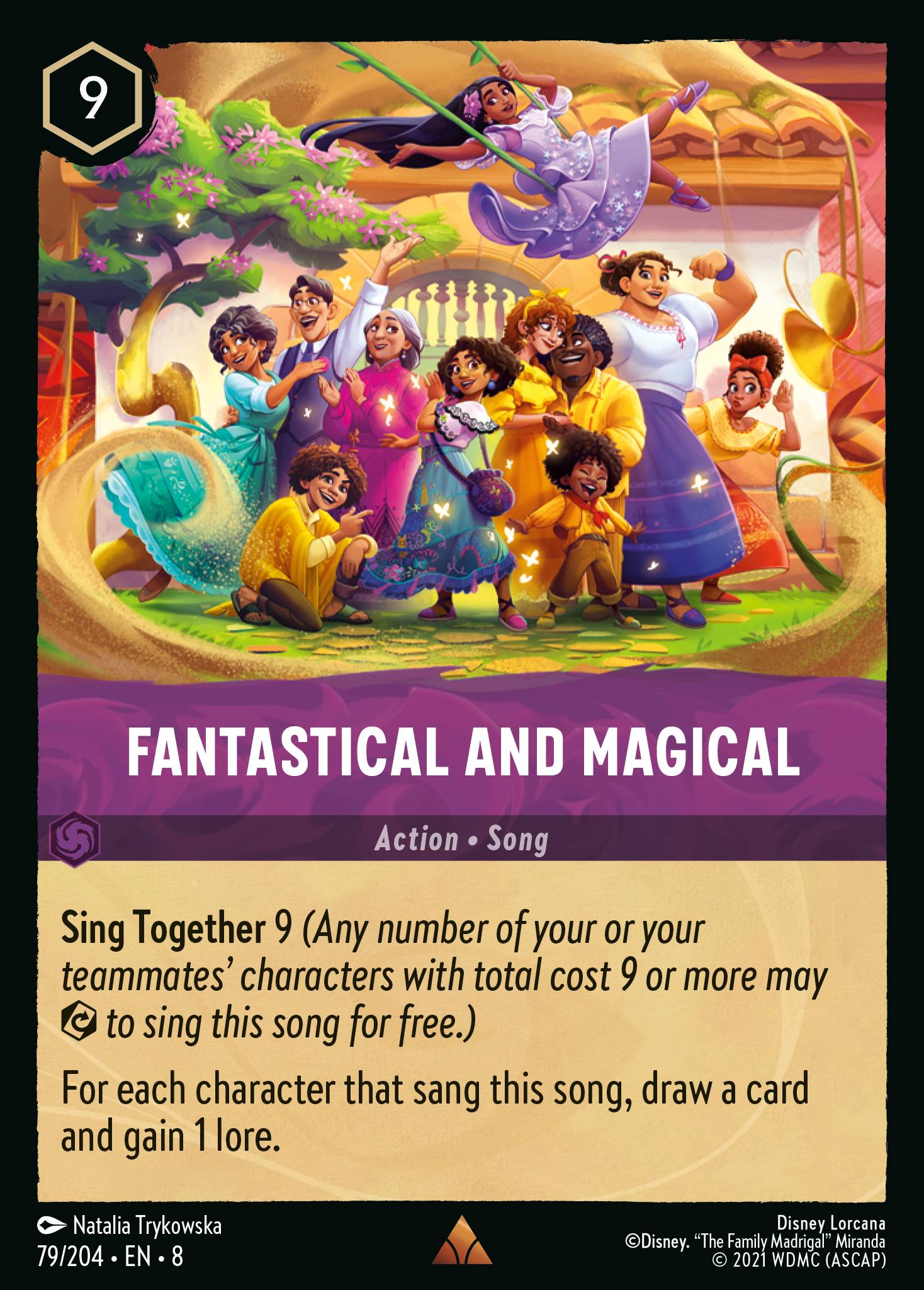 Fantastical and Magical - Rare Normal Disney Lorcana card from The Reign of Jafar