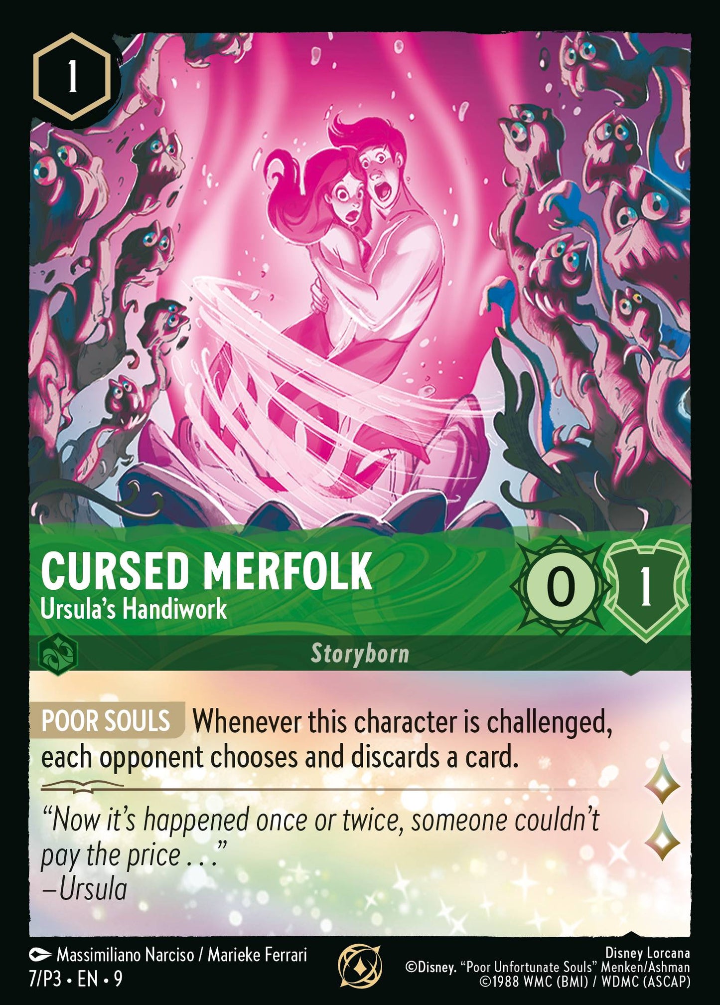 Cursed Merfolk - Ursula's Handiwork