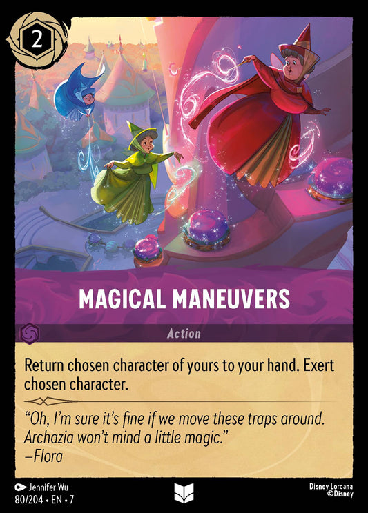 Magical Maneuvers - Uncommon Normal Disney Lorcana card from Archazia's Island