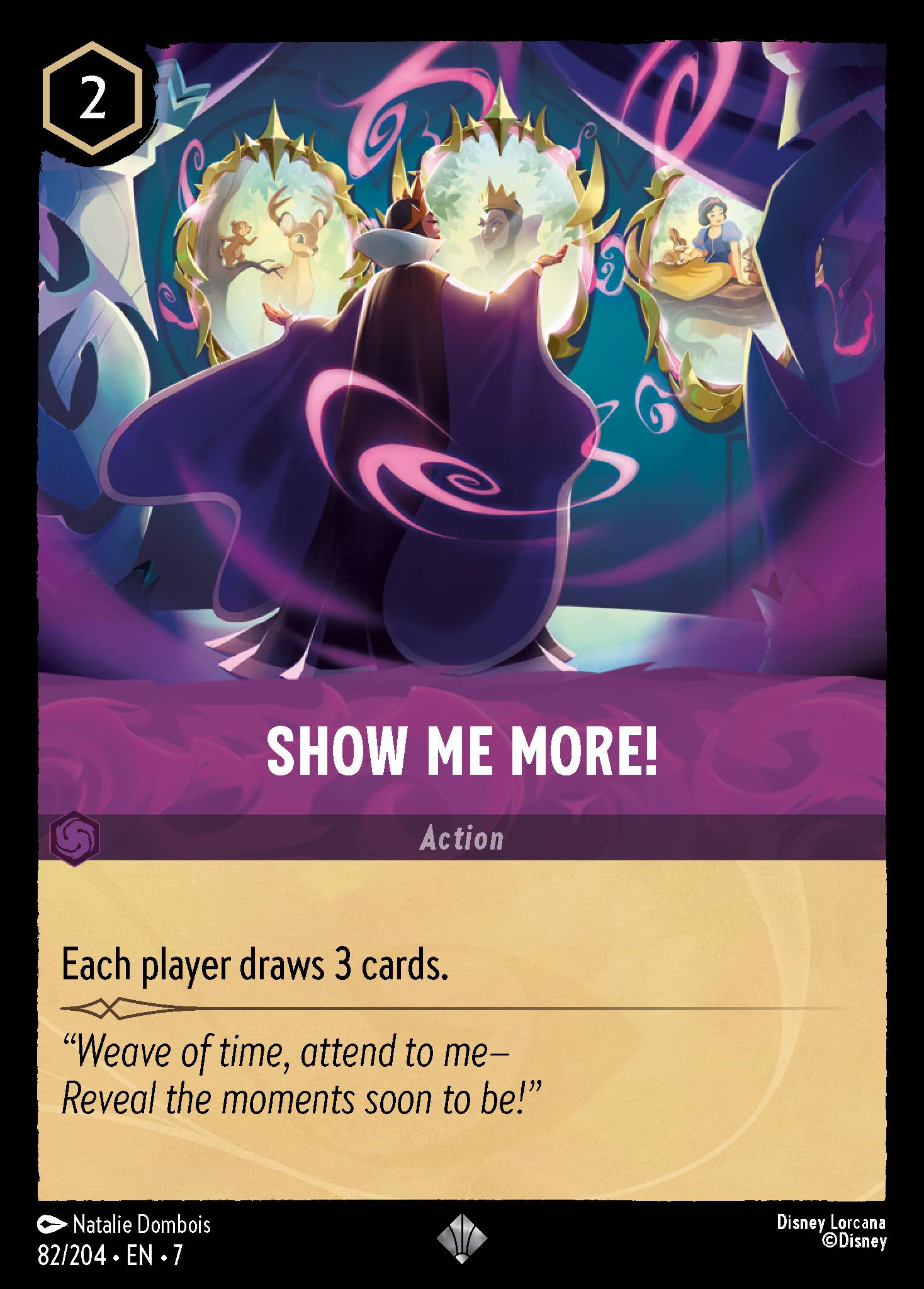Show Me More! - Super Rare Normal Disney Lorcana card from Archazia's Island