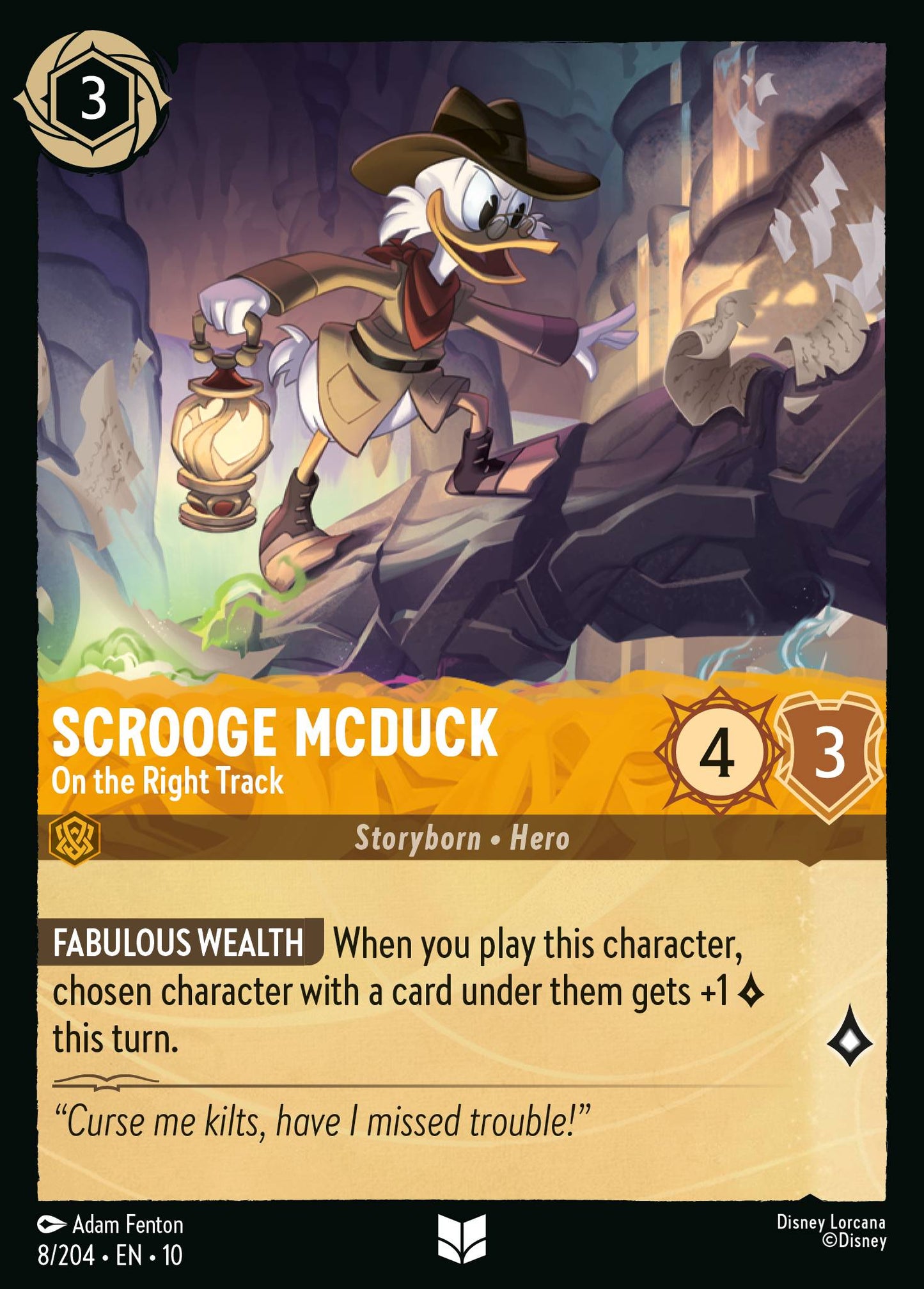 Scrooge McDuck - On the Right Track - Normal