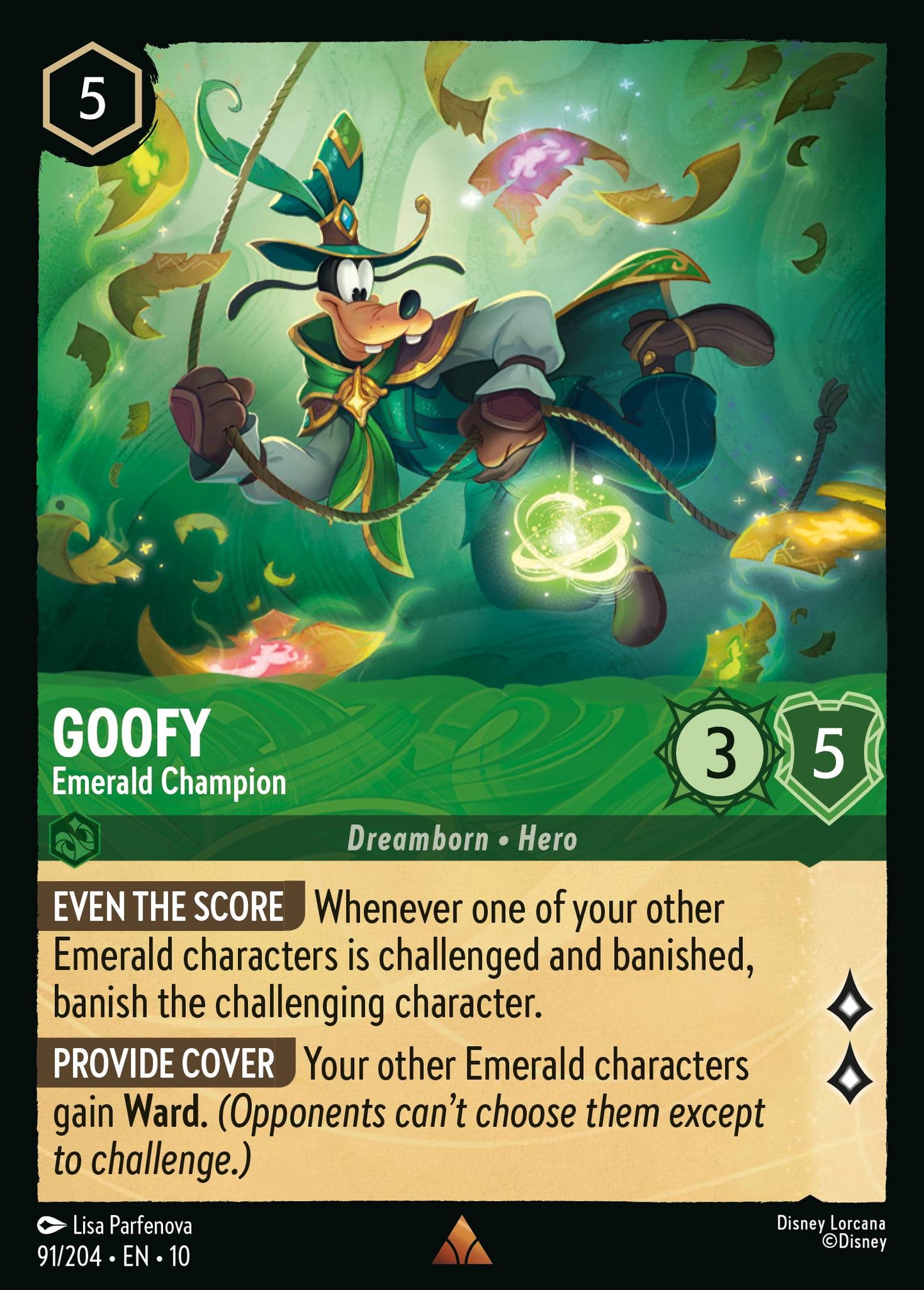 Goofy - Emerald Champion