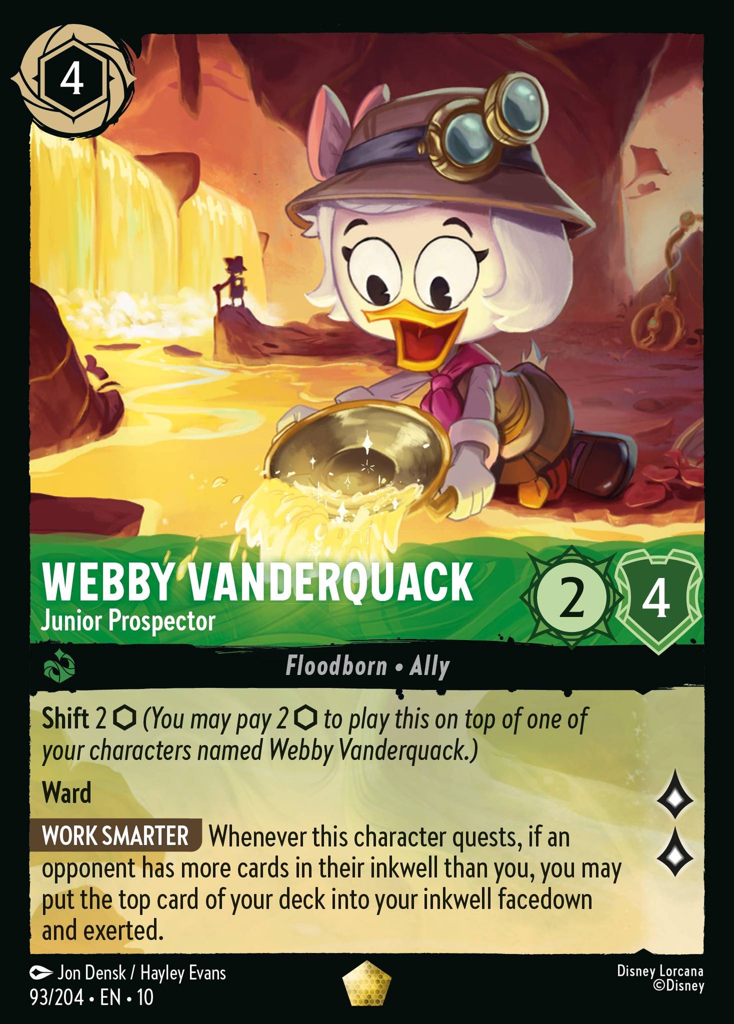 Webby Vanderquack - Junior Prospector