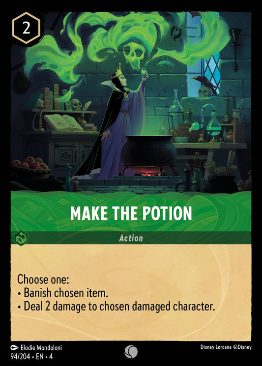 Make the Potion - Common Normal Disney Lorcana card from Ursula's Return